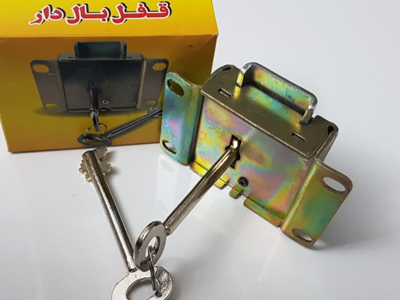 قفل گاوصندوق بالدار حسینی (برنجی) - تصویر 1